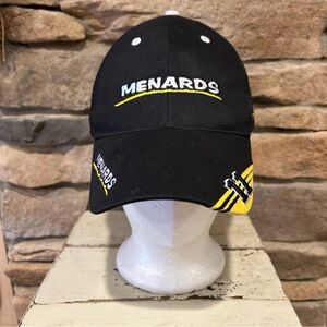 Menards Black number‎ 11 Paul Menard and Yellow Cap snapback